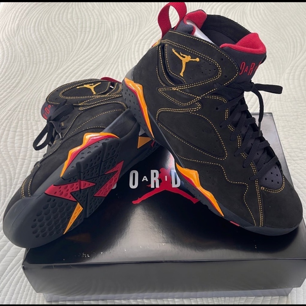 Air Jordan Retro 7 “Citrus” sneakers, New in Box, Men’s 13 - Picture 3 of 9
